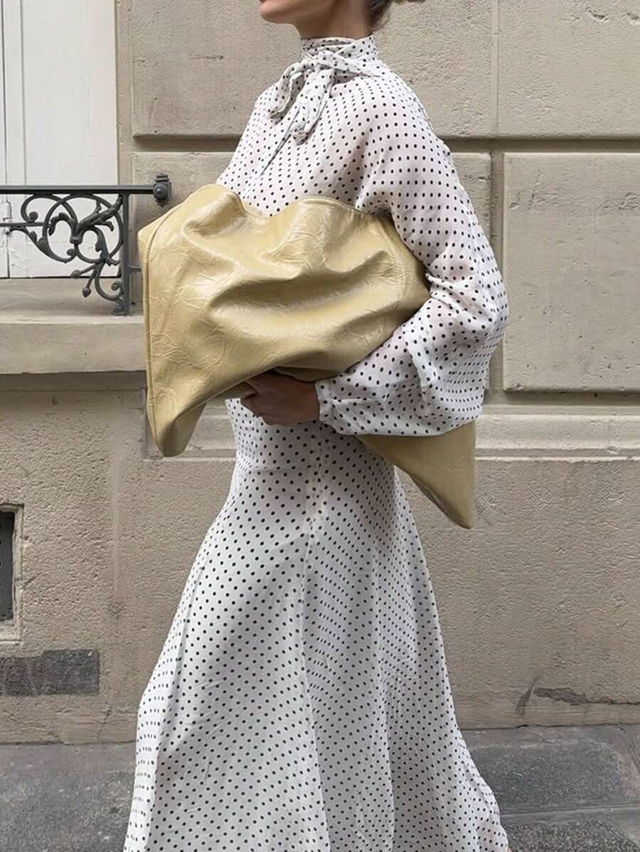 Zaforine | Set polka dots with skirt flowy
