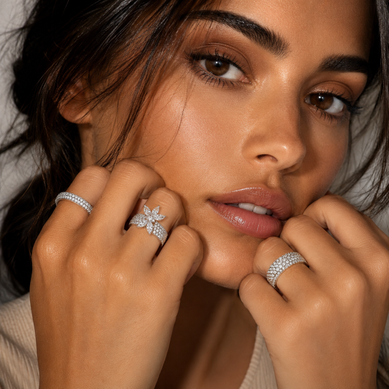 Soleane | Luxurious Pavé Ring