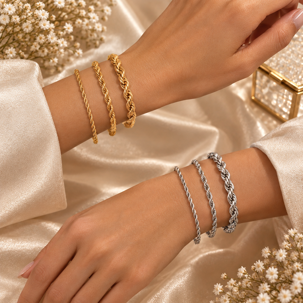Revona | Rope Chain Bracelet